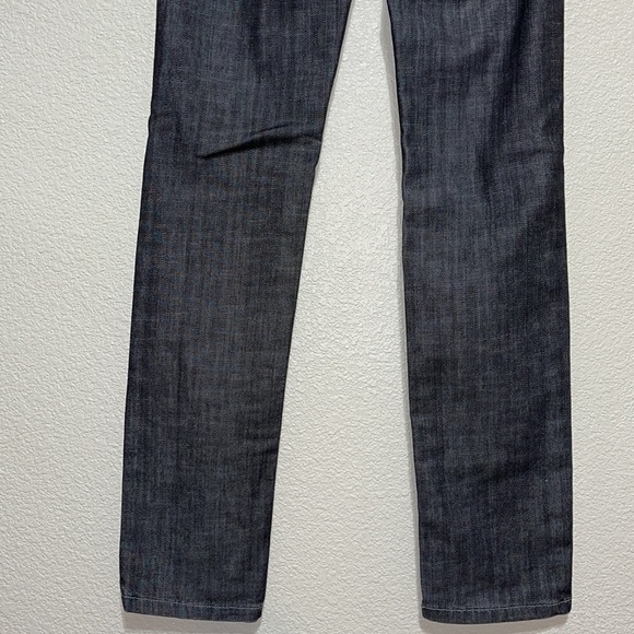 GUESS Premium Woman Black Metallic Venice Stretch Jean Size 24 - Picture 8 of 12